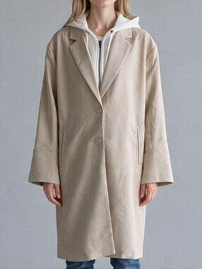 LOVE FOR HUMANITY Refro Hooded Combination Coat